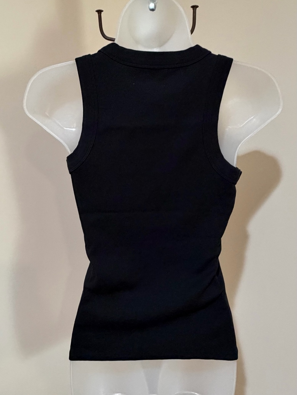 NEW MADEWELL ESSENTIAL TANK TOP UTILITY RIBBED SIZE XS IN BLACK - Picture 10 of 13